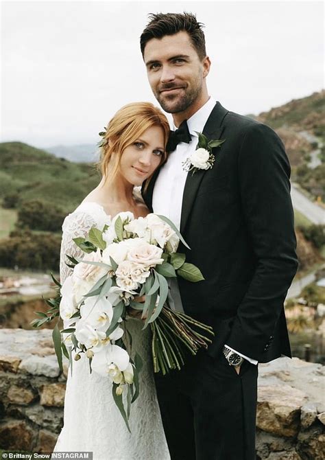brittany snow and tyler stanaland wedding